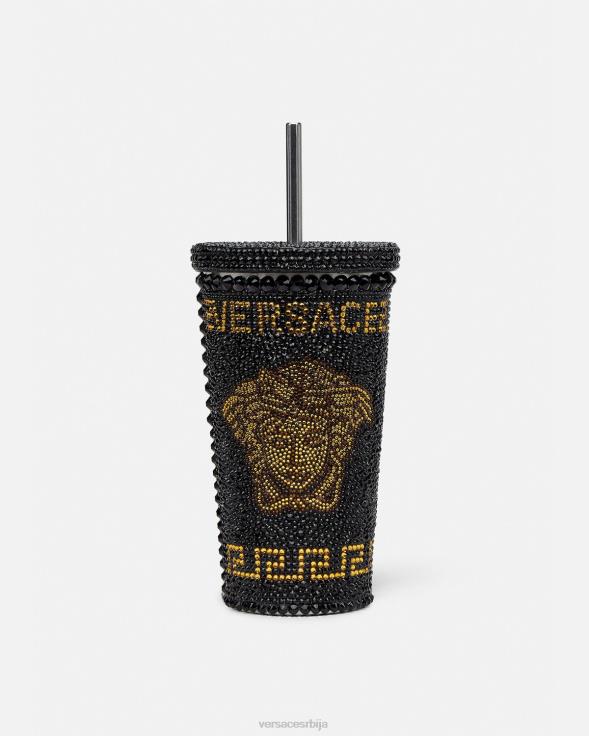 Жене Versace жута кристална медуза путна чаша доњи веш и одећа за плажу 2DJLH1206