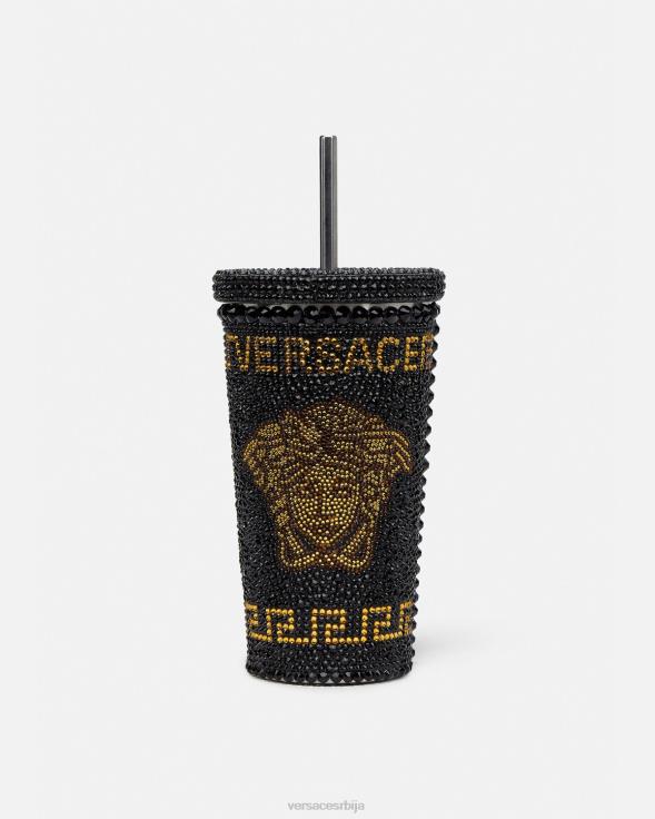 Жене Versace жута кристална медуза путна чаша доњи веш и одећа за плажу 2DJLH1206