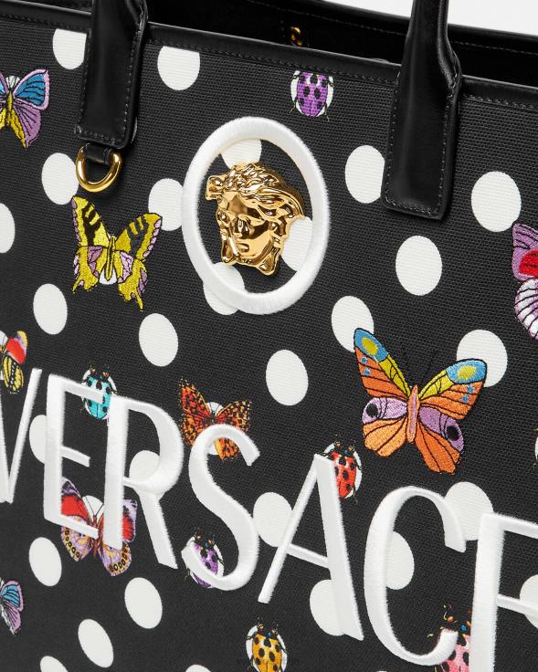 Жене Versace принт лептири велика торба торбе 2DJLH300