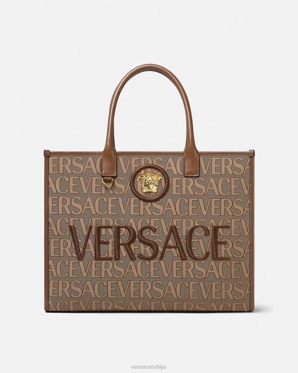 Жене Versace браон свуда велика торба торбе 2DJLH321