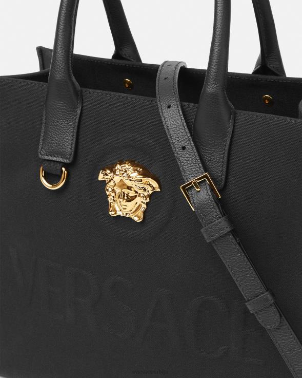 Жене Versace црн ла медуса мала торба торбе 2DJLH331