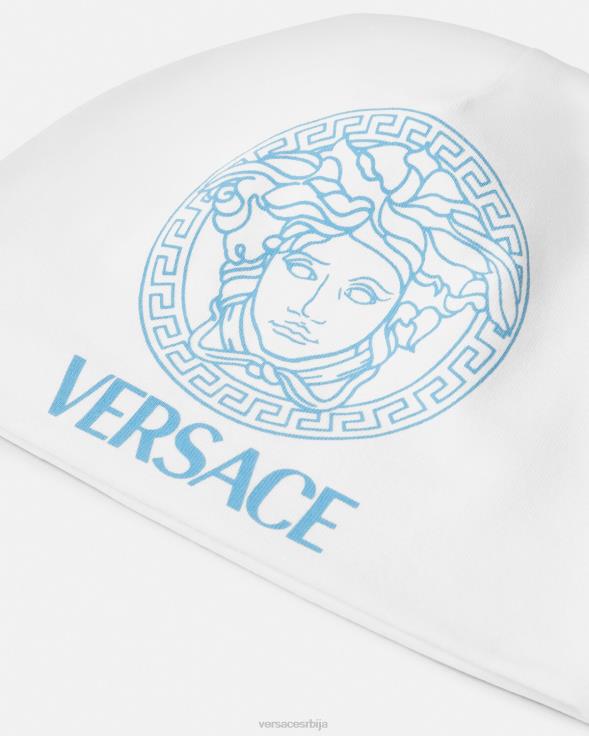 деца Versace плаво бели Медуса баби цап Прибор 2DJLH1816