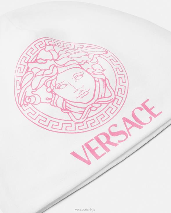 деца Versace бела и розе Медуса баби цап Прибор 2DJLH1817