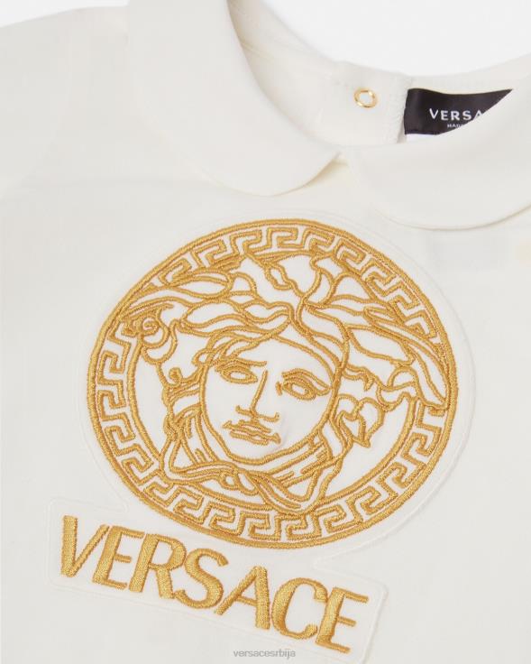 деца Versace бело злато одело за спавање за бебе медузе одећу 2DJLH1824