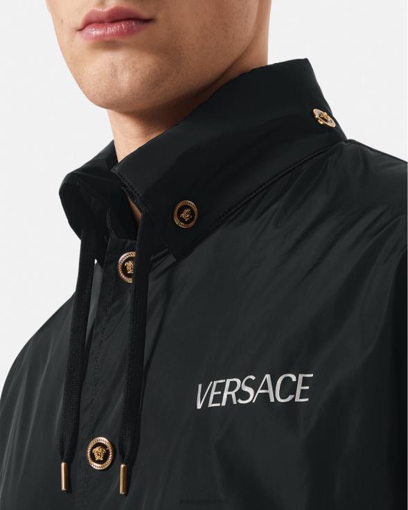 мушкарци Versace црн медуса јакна одећу 2DJLH1249