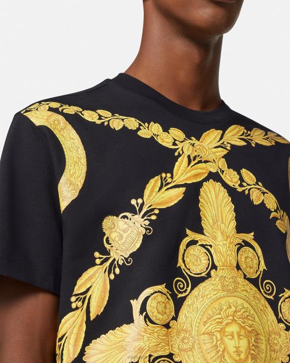 мушкарци Versace принт маскера барокна мајица одећу 2DJLH1388