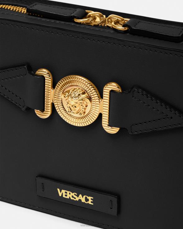 мушкарци Versace црн медуса биггие мала торба за гласнике торбе 2DJLH1464